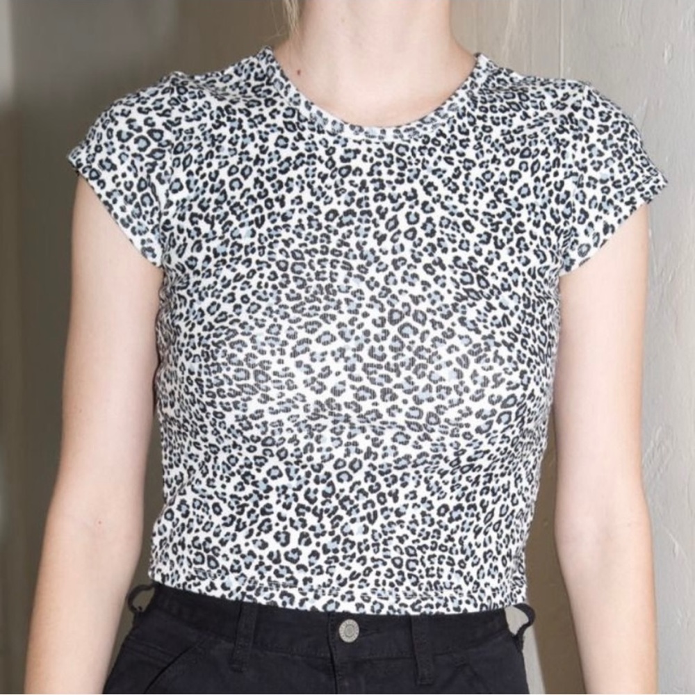 Brandy Melville Ashlyn Leopard Top